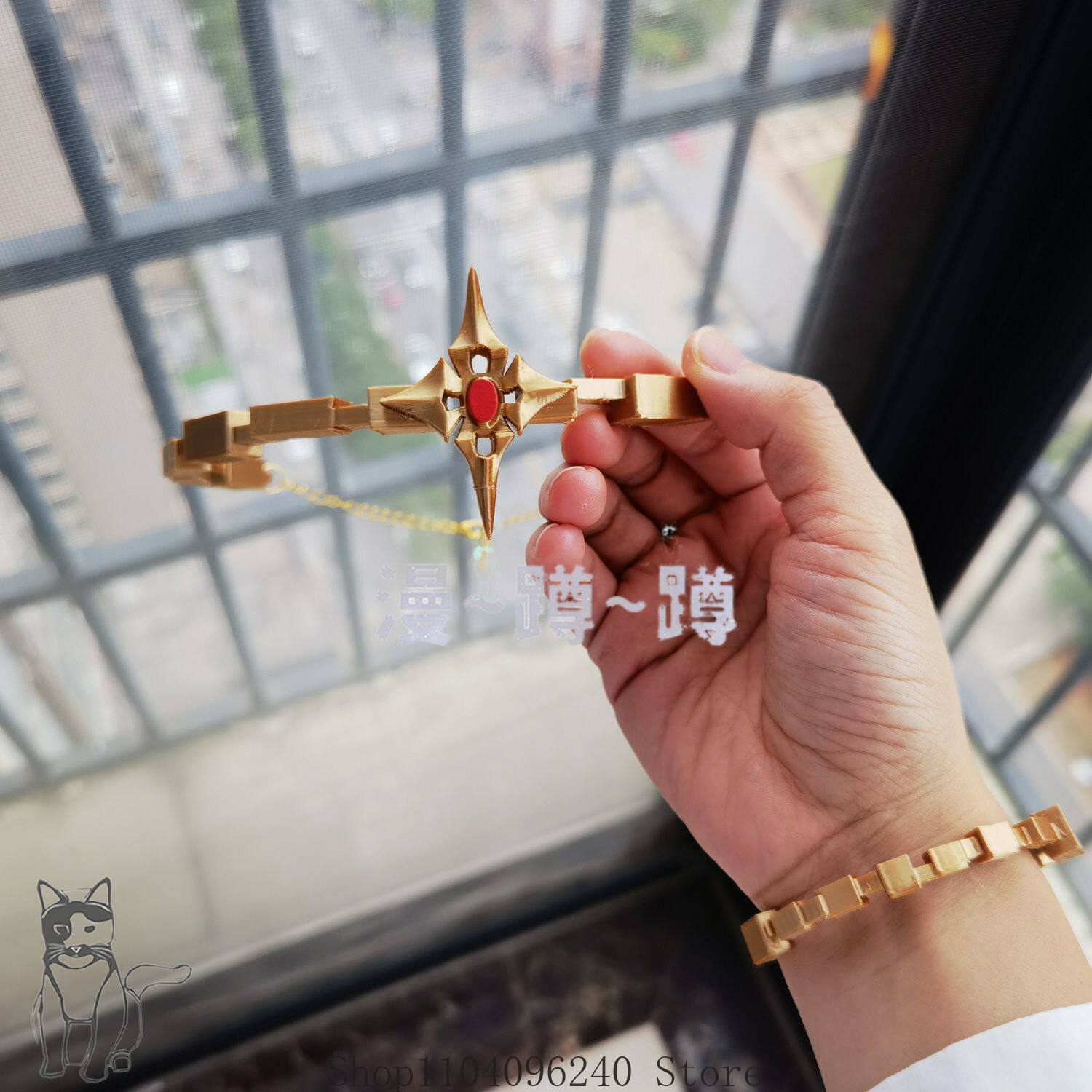 Anime Pendant Necklace - مجموعة إكسسوارات كوسبلاي من لعبة Wuthering