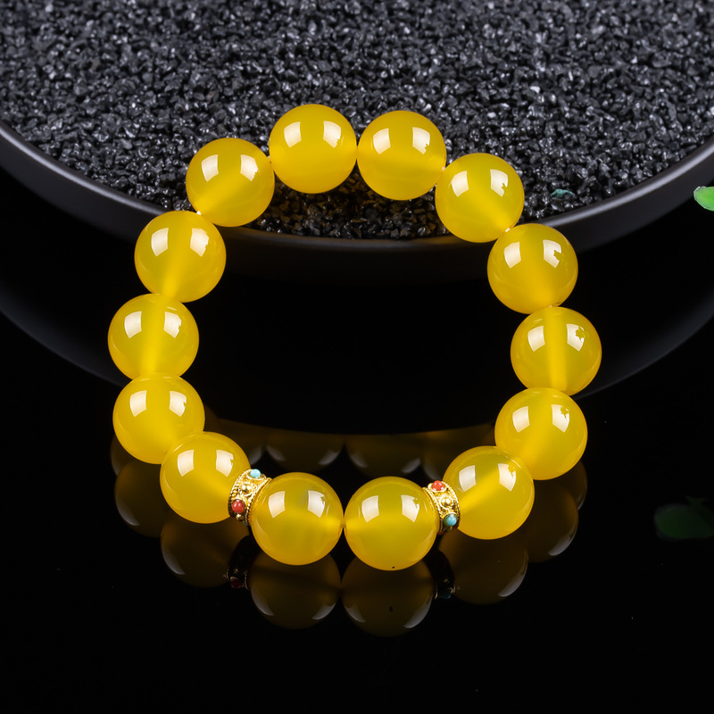 Bracelets - لون اليشم يميل إلى الأصفر، تصميم