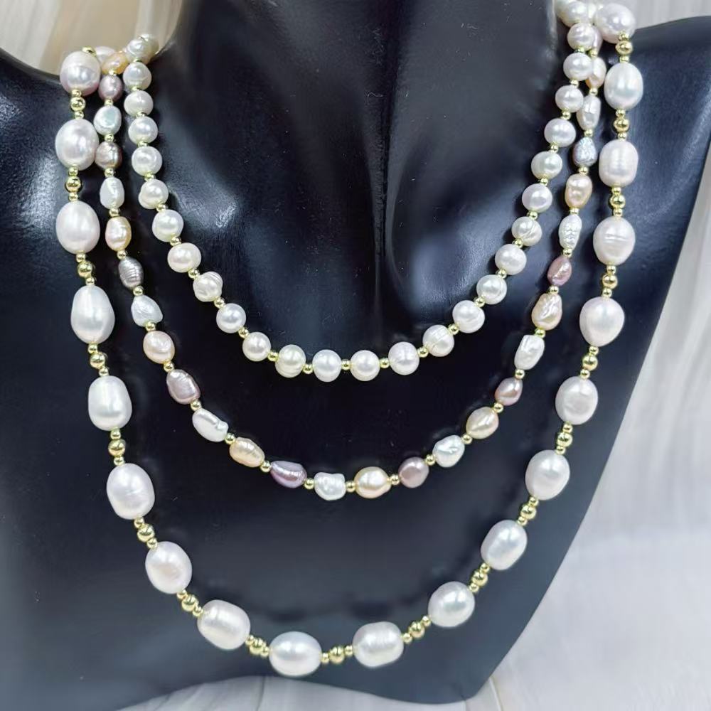 Pearl Choker Necklace Vintage - هدية مجوهرات للأم، قلادة من اللؤلؤ