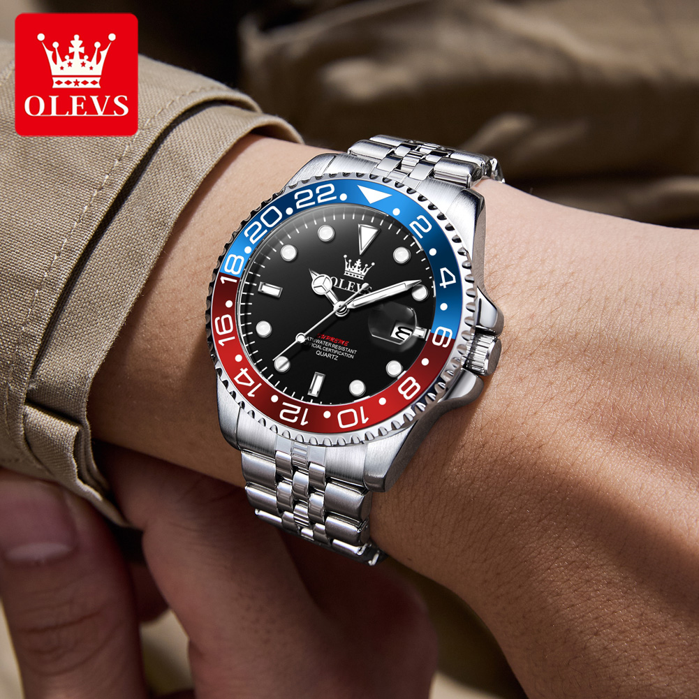 ساعة يد رجالية أصلية من OLEVS  - مراجعة Watch Accessories وسعره