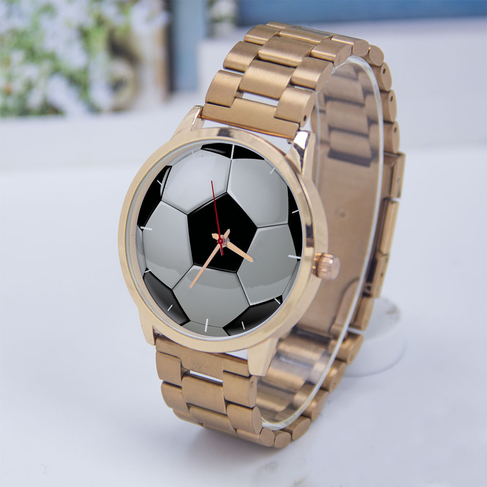 ساعة كرة القدم بتصميم كرة القد - مراجعة Watch Accessories وسعره