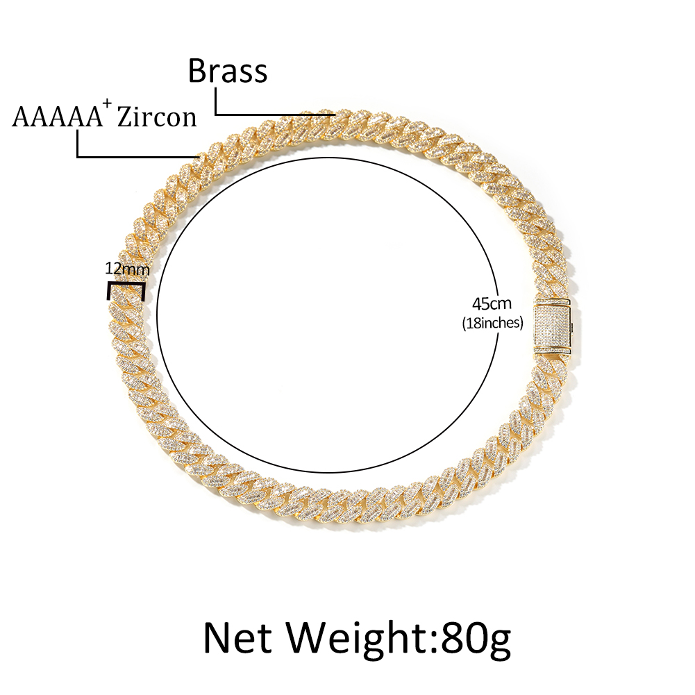 سلسلة ميامي كوبان من THE BLING - مراجعة Cuban Link Chain 12Mm وسعره