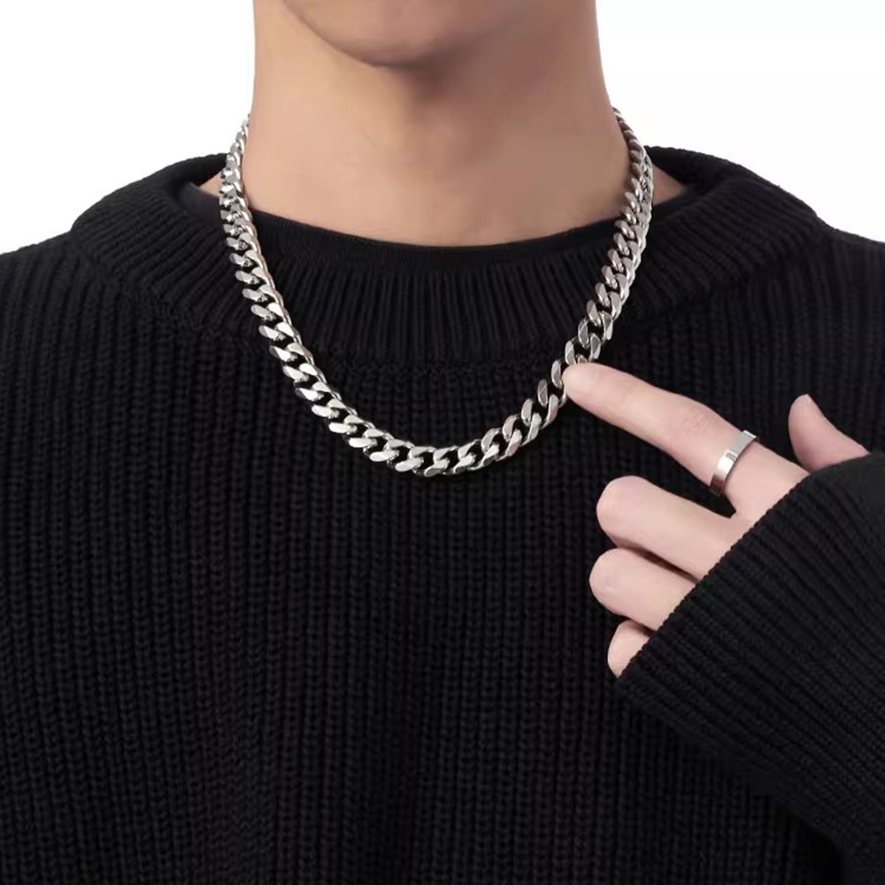 3/5/7 مللي متر الفولاذ المقاوم - مراجعة Cuban Link Chain 12Mm وسعره