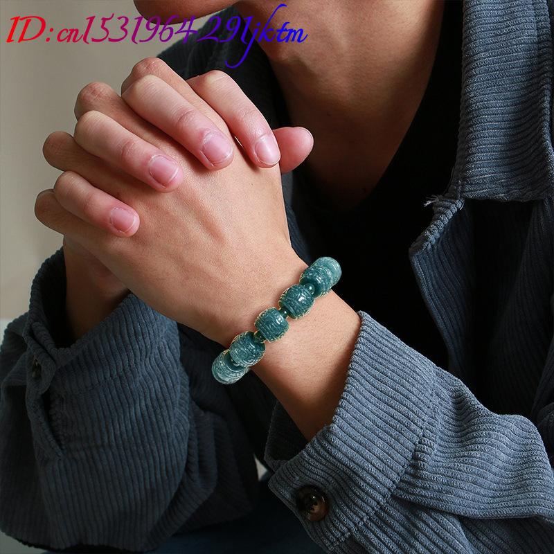 سوار خرز من اليشم البورمي الطب - مراجعة Bracelets وسعره
