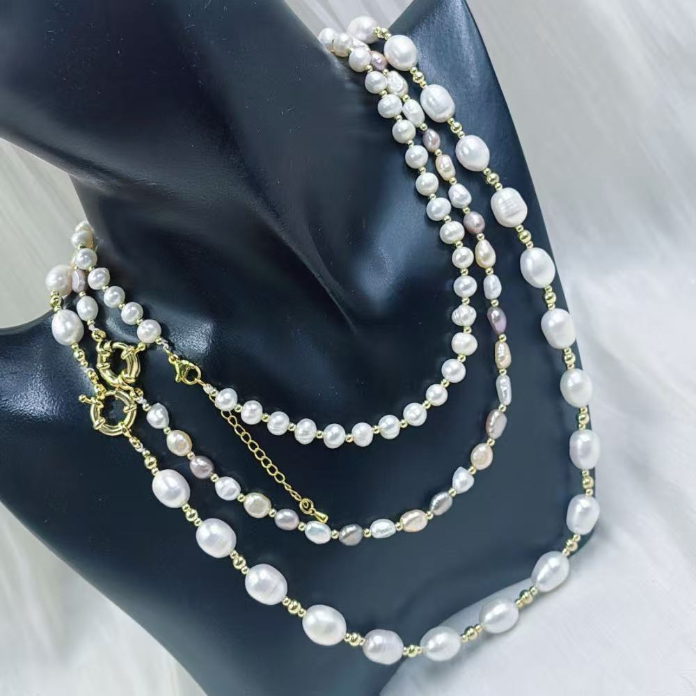 هدية مجوهرات للأم، قلادة من ال - مراجعة Pearl Choker Necklace Vintage وسعره