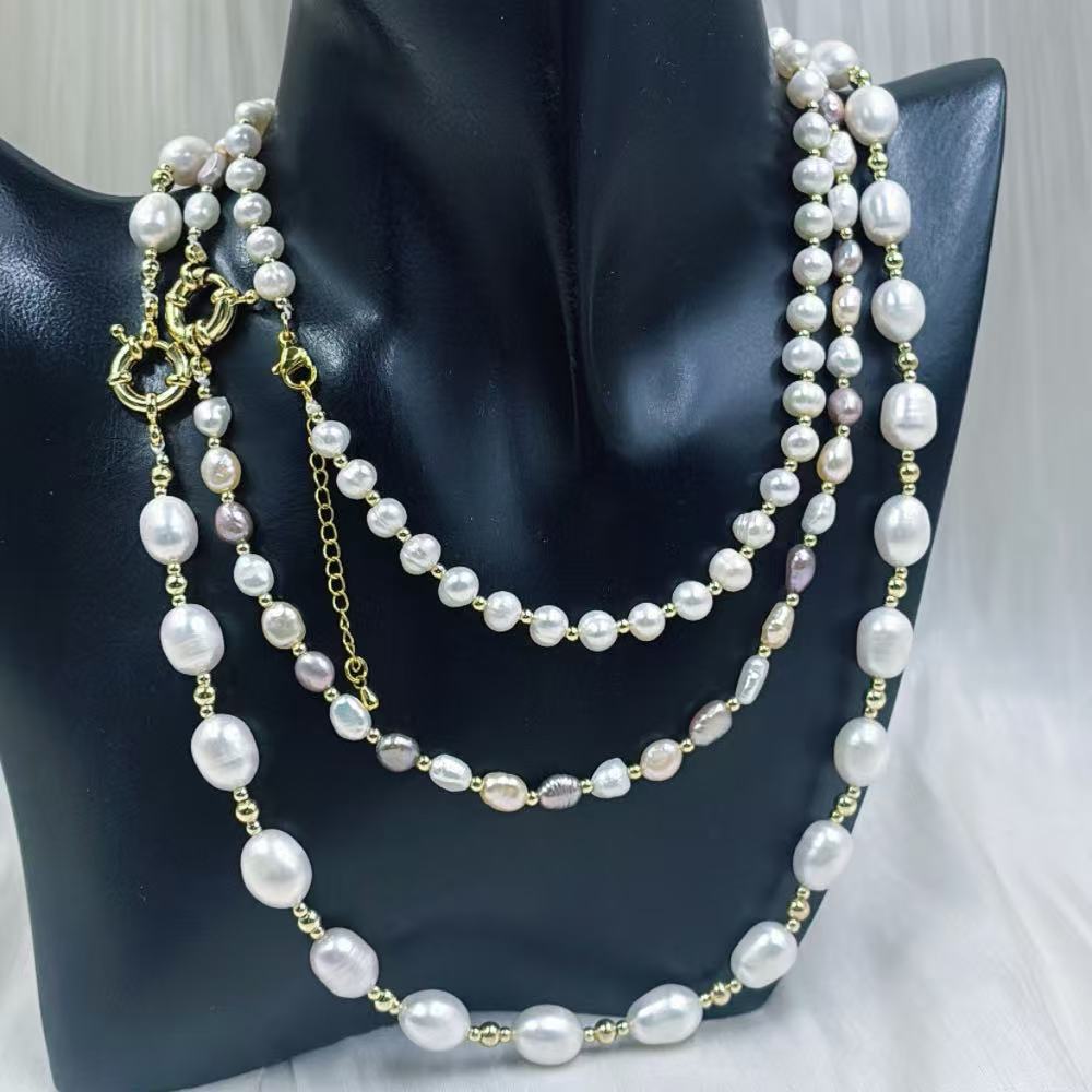 هدية مجوهرات للأم، قلادة من ال - مراجعة Pearl Choker Necklace Vintage وسعره