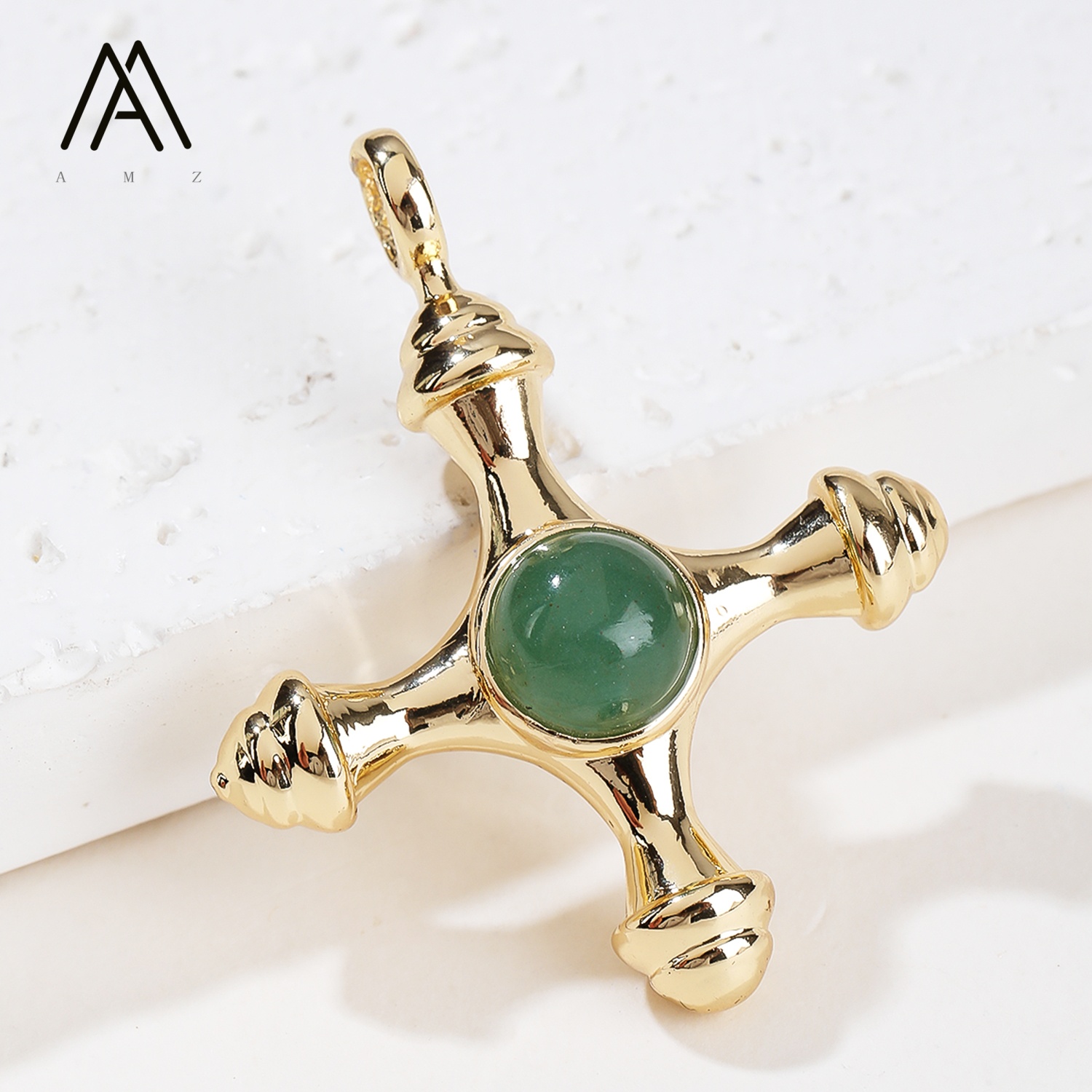 1/3/5/10 قطع، قلادة على شكل صل - مراجعة Crystal Pendant Necklace Natural Stone وسعره